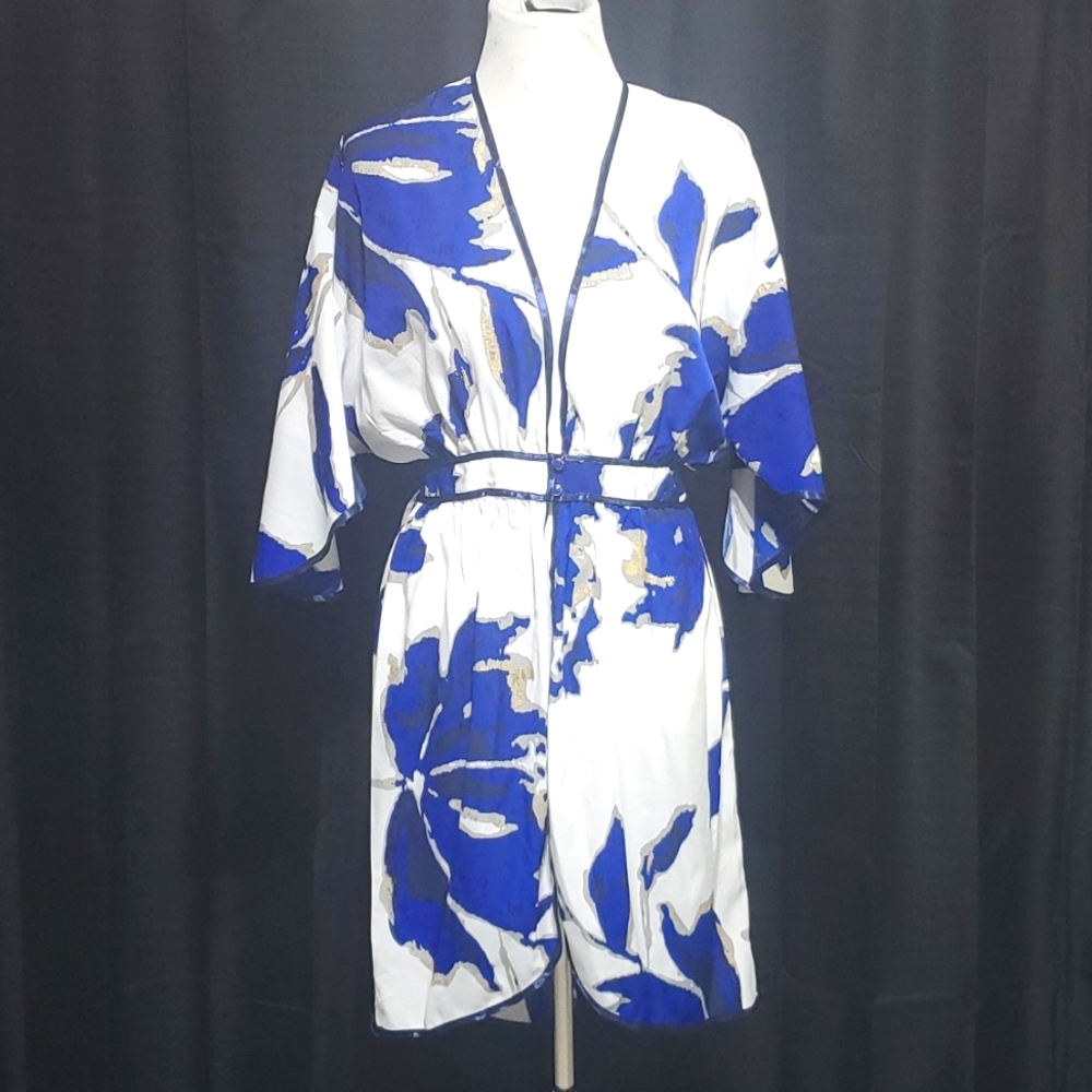 NWT Floral kimono/swim coverup